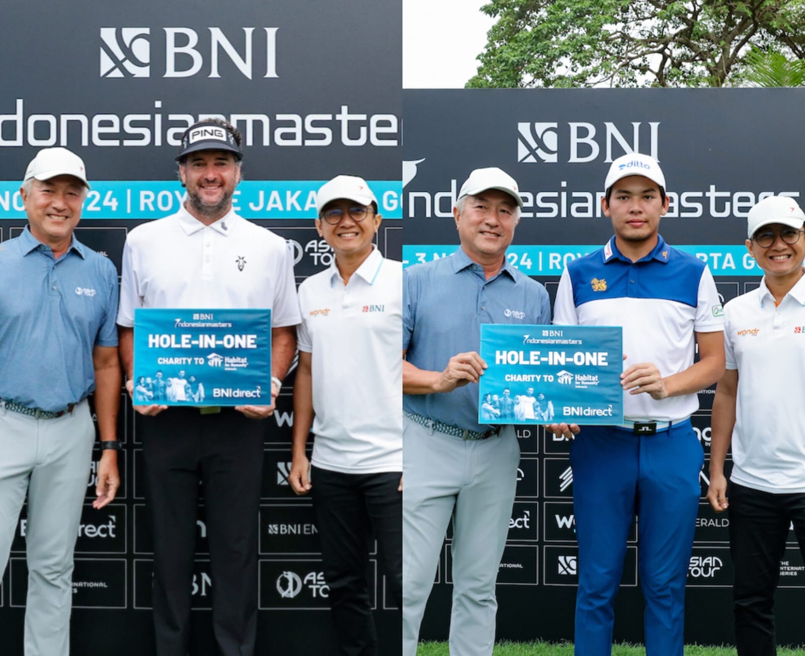 Dua Hole in One Tercipta di Putaran Ke-3 BNI Indonesian Masters 2024