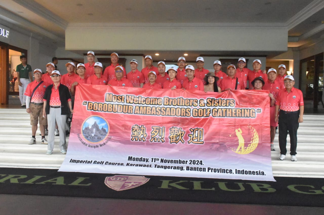 Para Ambassador Promosikan Borobudur ke Dunia lewat Golf