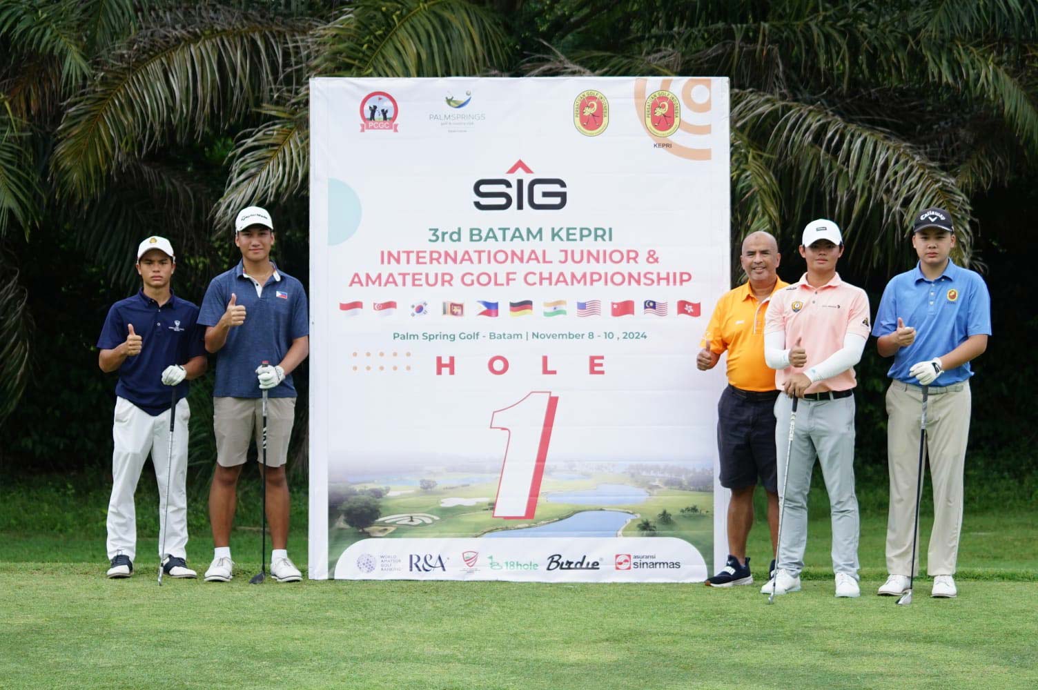 Junior Jerman & Filipina Pimpin SIG Birdie 3rd Batam-Kepri IJAGC