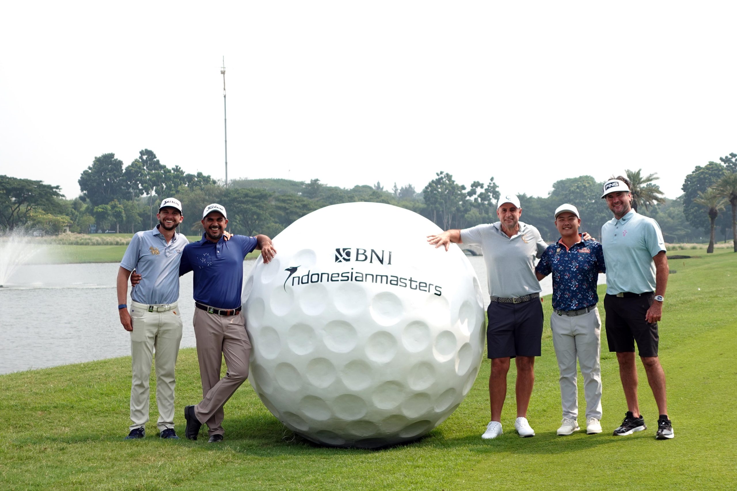 Para pemain bintang telah hadir di Royale Jakarta Golf Club dan siap untuk-bertarung dalam BNI Indonesian Masters 2024