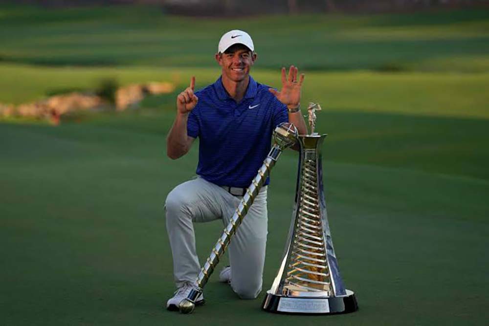 Rory McIlroy Samai Seve Ballesteros dengan 6 Gelar Order of Merit di Dubai