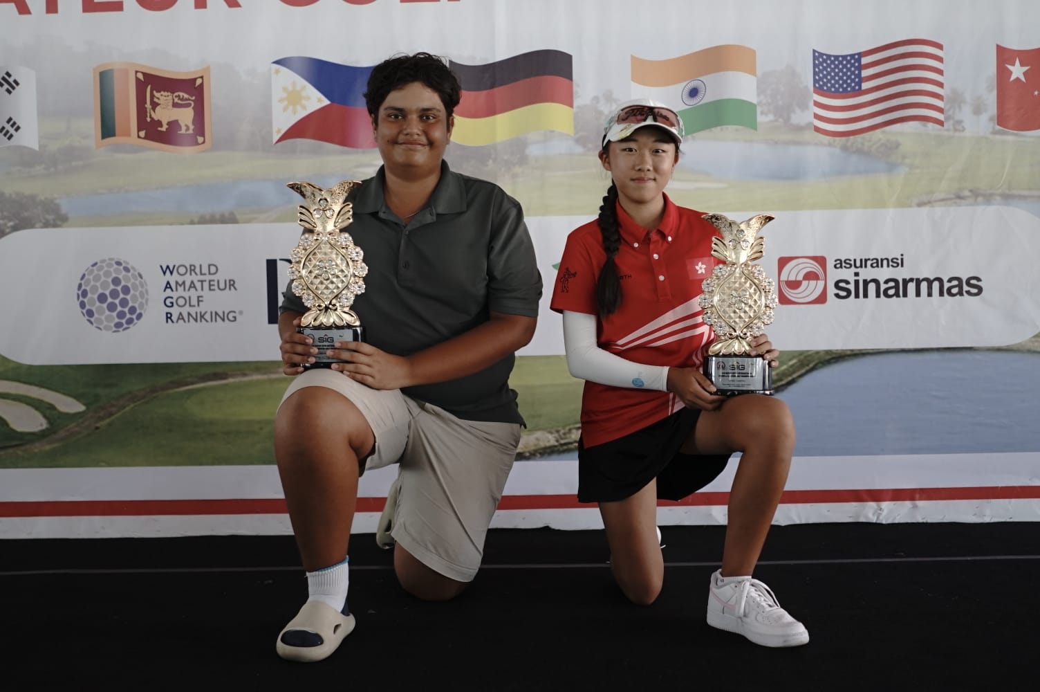 Sean A. Fickert & Alanna Tee Kampiun Batam Kepri IJAGC 2024