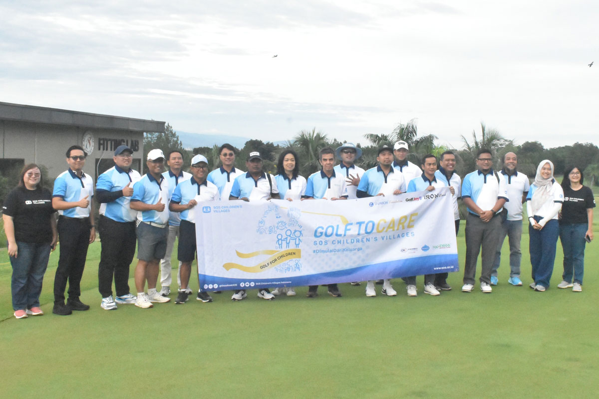 Golf To Care Bantu 3.000 Anak Indonesia yang Kehilangan Pengasuhan Orang Tua