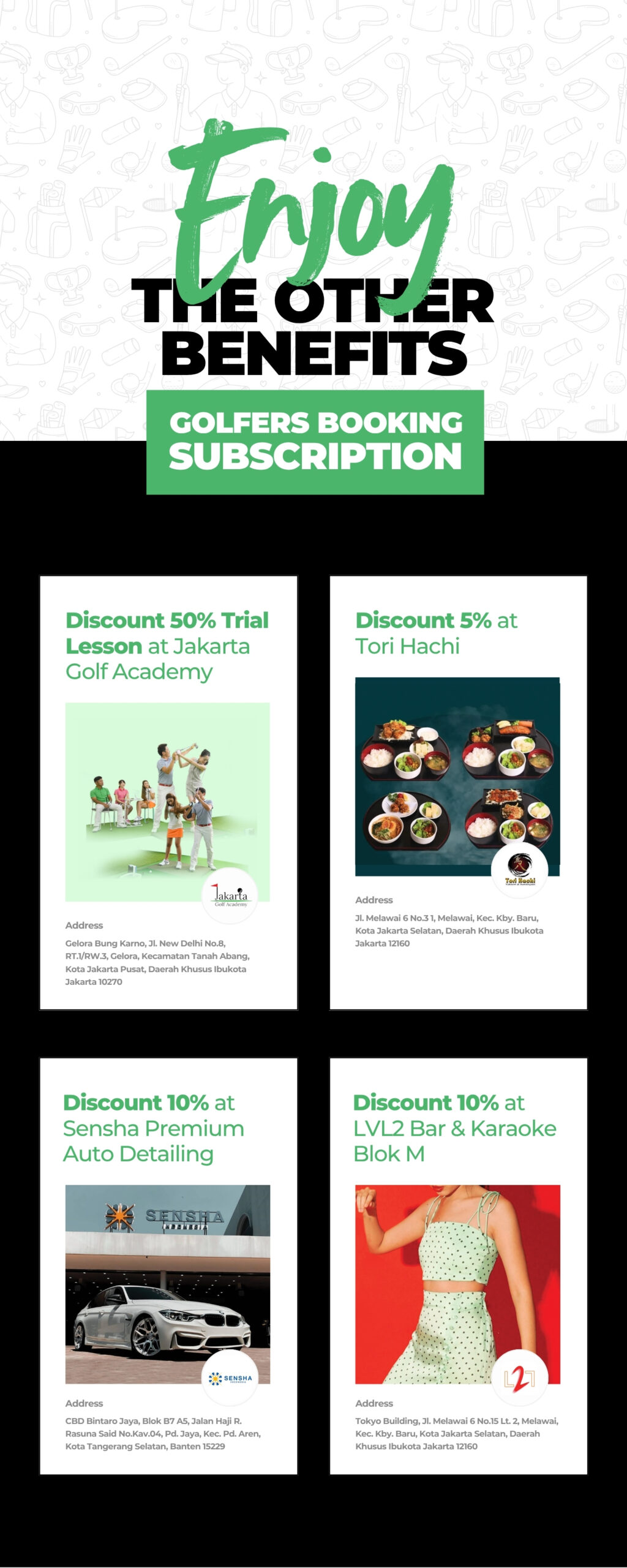 benefit subscribe golfers booking app7